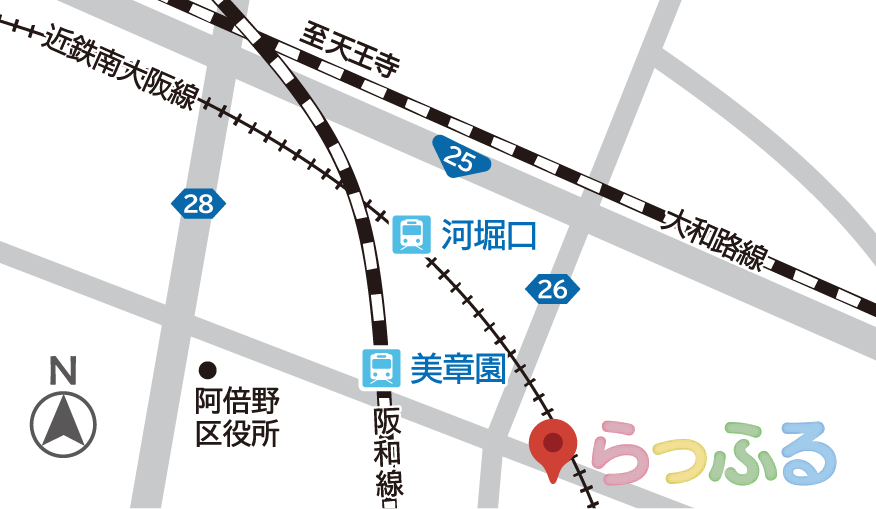 らっふる地図