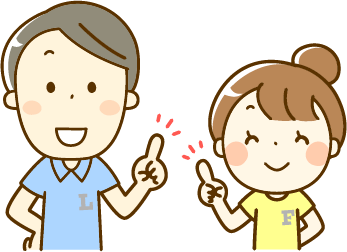 スタッフのイラスト